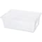 Rubbermaid Commercial Food Box, Plastic, 12-1/2 Gal Cap, 26"x18"x9", Clear RCP3300CLE - alternate 2